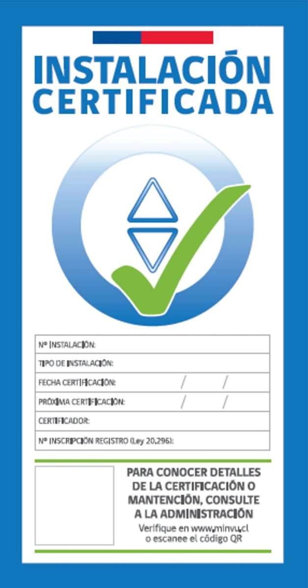 Certificación de ascensores en Chile