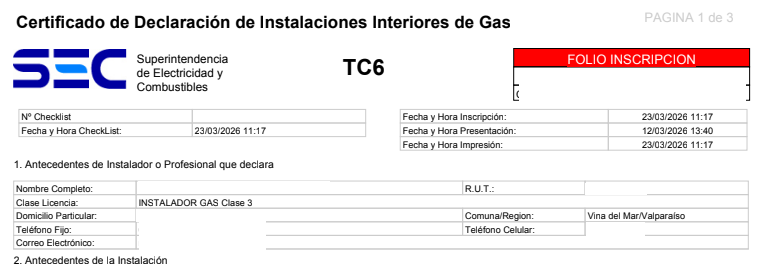 Trámites especiales